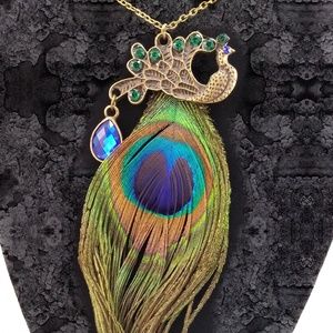 Peacock pendant